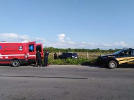 Dos lesionados tras volcadura en la carretera Mérida -Tizimín