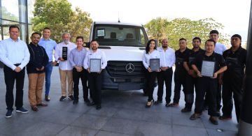 Entrega de reconocimientos a nivel nacional para Prestige Motors Vanes de Mercedes-Benz