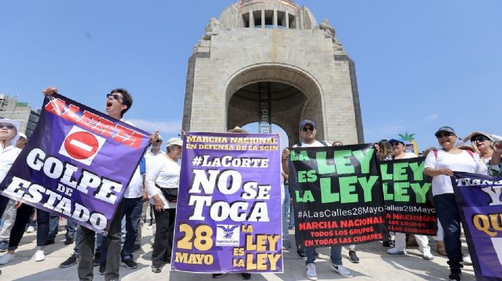 Realizan la marcha en defensa de la SCJN en CDMX y varias ciudades (VÍDEOS)