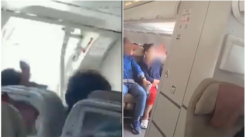 Arrestan en Corea del Sur al hombre que abrió la puerta de un avión en pleno vuelo